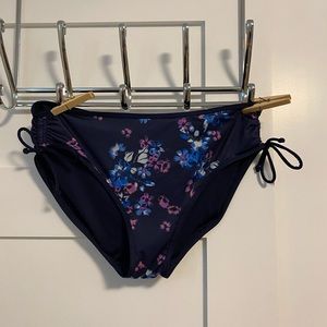 Joe Fresh Floral Bikini Bottom with Side Ties